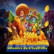 betoneira para caipirinha